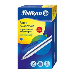 Pelikan - Kuličkové pero Stick supersoft modré