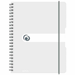 Herlitz - Blok spirálový A4/80 listů, bílý