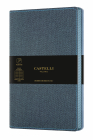 Zápisník linkovaný Castelli Harris, vel. M, modrý