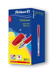 Pelikan - Kuličkové pero Stick Pro-K 91, červené