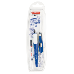 Pero bombičkové my.pen M modro-bílé