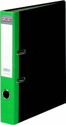 Herlitz - Pořadač A4/5 cm, zelený mramorový