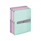 Herlitz - Box na spisy A4/4 cm, fialový