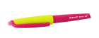 Gumovací pero neonově růžové,1 ks+2náplně