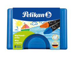 Pelikan - Voskové pastelky 8 barev